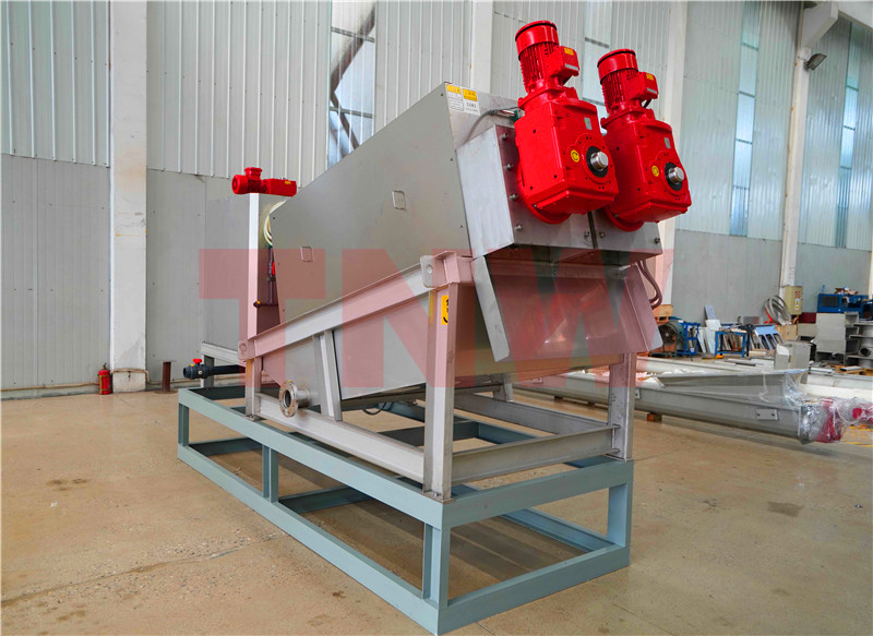 疊螺式污泥脫水機的螺旋軸工藝