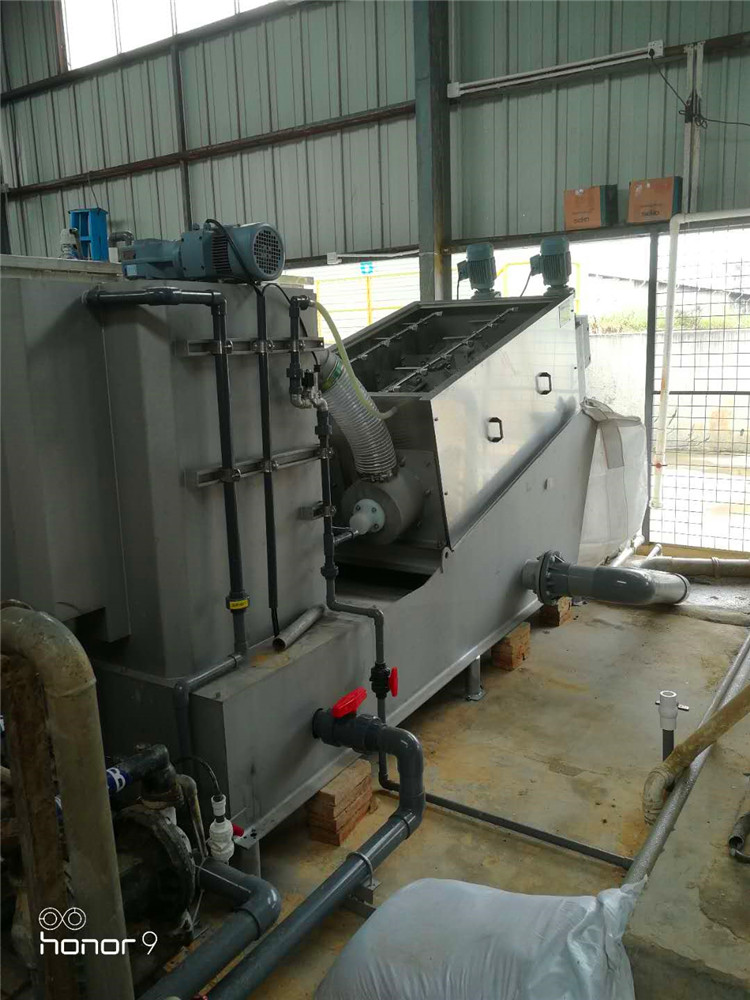 油漆污泥處理，疊螺機處理噴漆廢水優勢